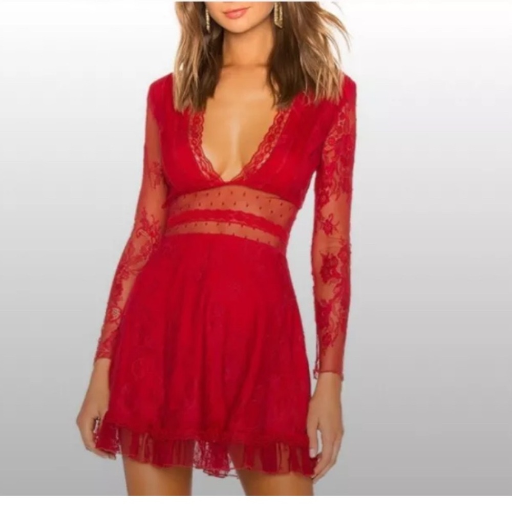 NWT Lovers + Friends Ronan Mini Dress